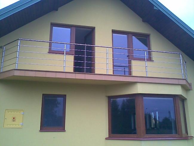 balustrady ze stali nierdzewnej