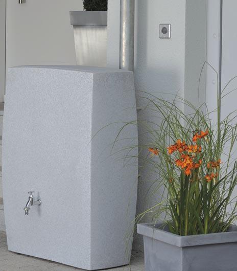 Dekoracyjne zbiorniki na deszczówkę