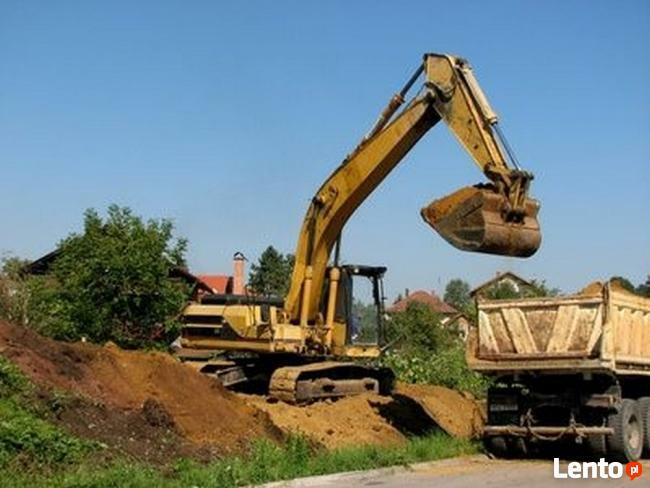 WYKOPY, ROZBIÓRKI,NIWELACJA TERENU, TRANSPORT RADOM, PIACH