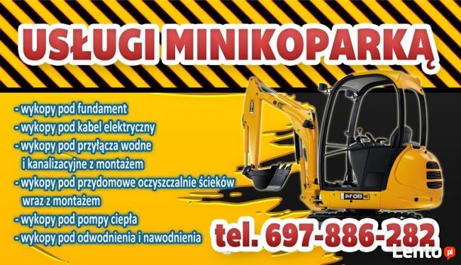 **USŁUGI MINIKOPARKĄ** Oczyszczalnie Przydomowe**