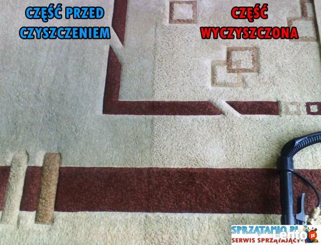 Pranie czyszczenie odplamianie wykładzin dywanowych lubartów