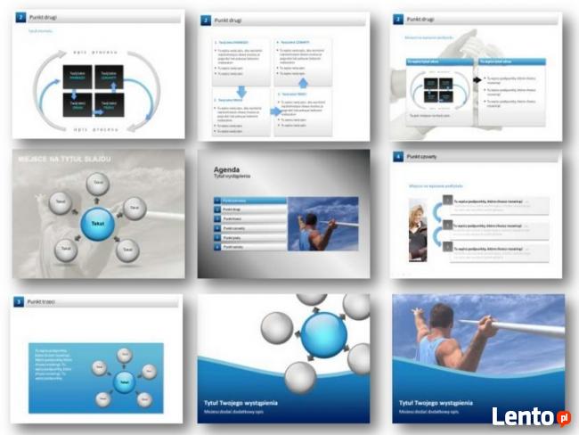 Wykonam zrobię PREZENTACJĘ MULTIMEDIALNĄ POWER POINT