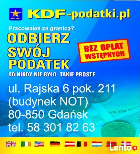 Pracowałeś za granicą? ODBIERZ SWÓJ PODATEK! KDF-podatki