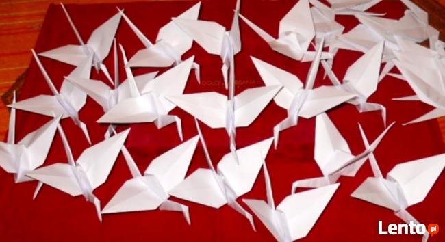 ŻURAWIE SZCZĘŚCIA origami - dekoracje