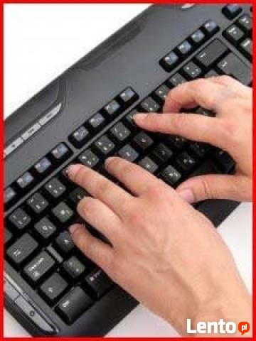 Przepisywanie prac, tekstu
