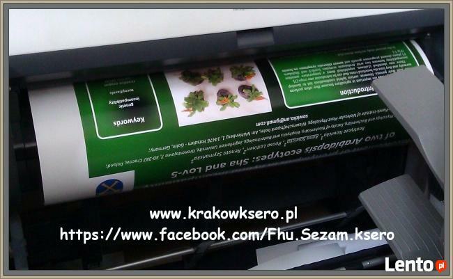 plakat, poster, druk wielkoformatowy