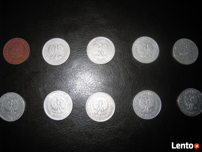 Monety powojenne, 5gr., 10gr., 20gr...