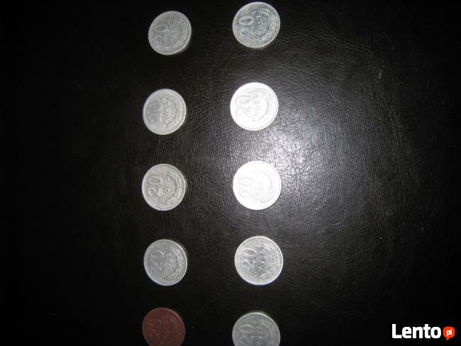 Monety powojenne, 5gr., 10gr., 20gr...