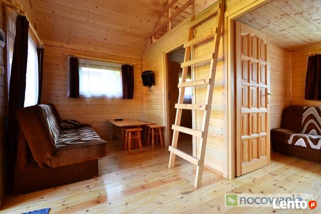 Drewniane domki nad morzem Rusinowo Jarosławiec noclegi