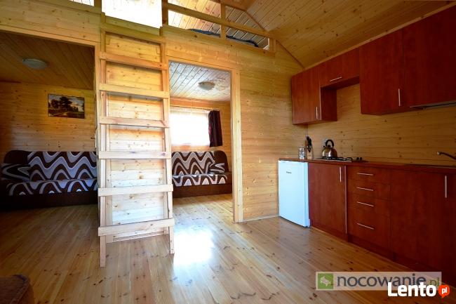 Drewniane domki nad morzem Rusinowo Jarosławiec noclegi