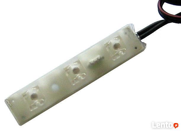 Listwa Led niebieska 6cm 12V Nowe