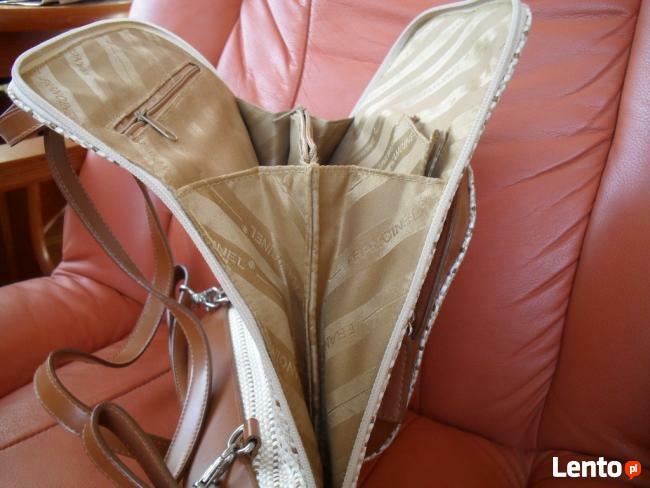 Mały zgrabny plecaczek zamias torebki