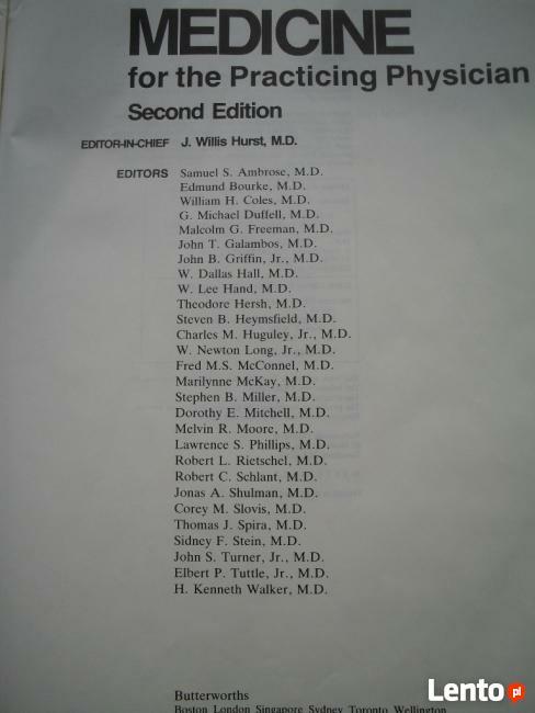 Medicine for physician J.W Hurst