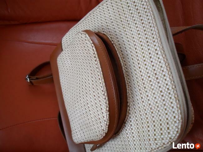 Mały zgrabny plecaczek zamias torebki