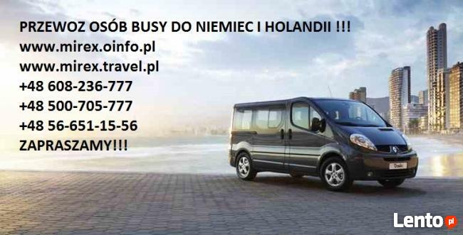 Busy do Niemiec z Torunia Przewóz Osób z Torunia do Niemiec!