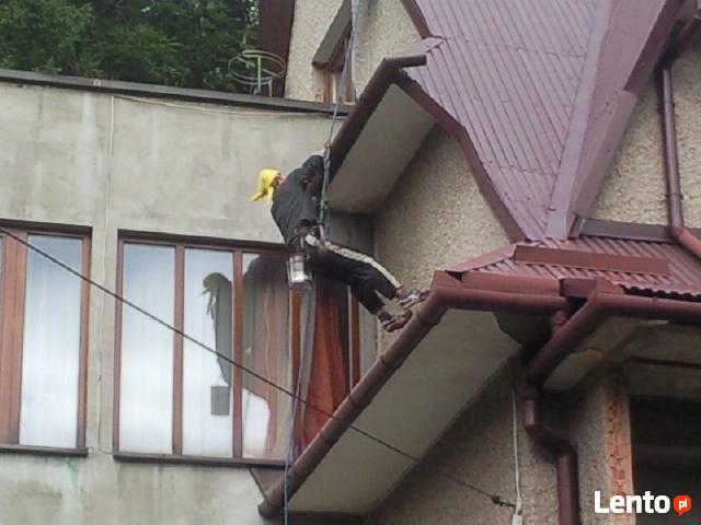 MALOWANIE DACHÓW WISŁA I OKOLICE TEL.605-614-089 dachmal