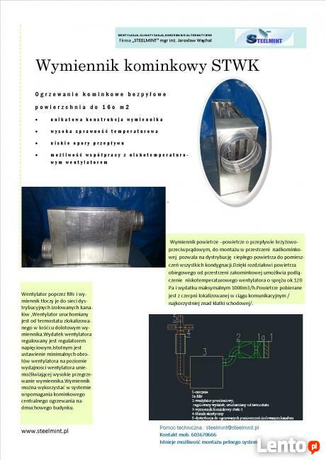 Bezpyłowe ogrzewanie kominkowe w systemie Steelmint