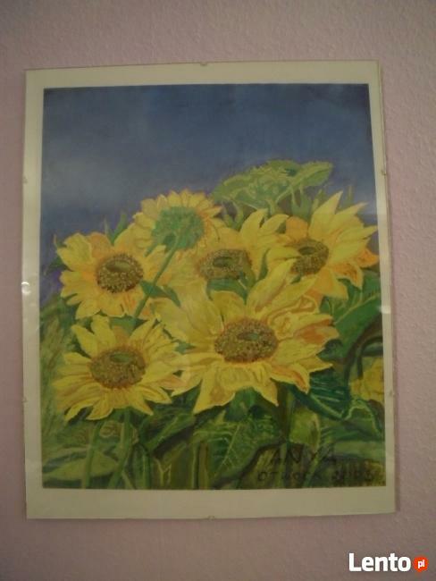 Akwarela na sztywnym papierze