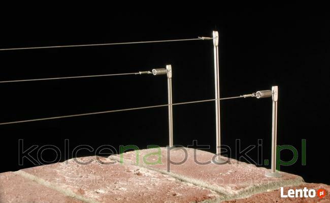 ZABEZPIECZENIA PRZECIWKO PTAKOM, kolce siatki, igły, druty