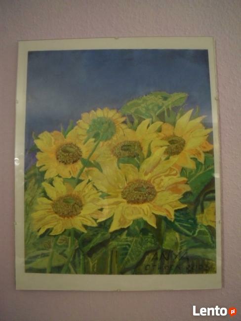 Akwarela na sztywnym papierze