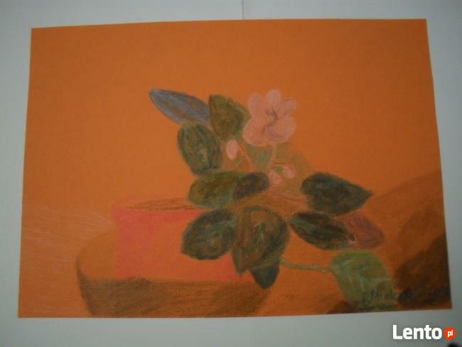 Akwarela na sztywnym papierze