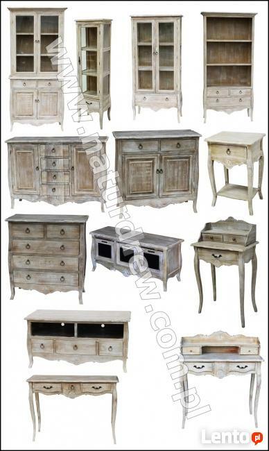 Nowe Meble Woskowane,Rustyklane,Postarzane,Przecierane,Białe