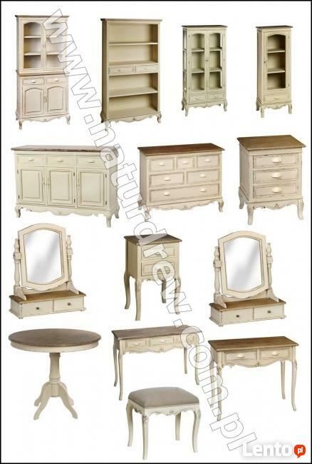 Nowe Meble Woskowane,Rustyklane,Postarzane,Przecierane,Białe