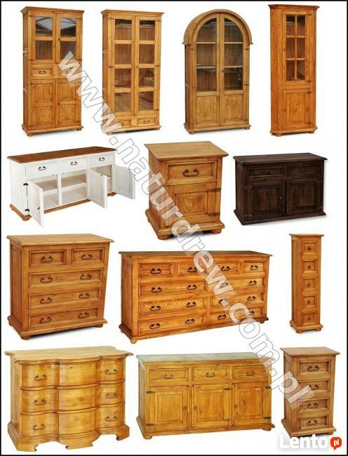 Nowe Meble Woskowane,Rustyklane,Postarzane,Przecierane,Białe