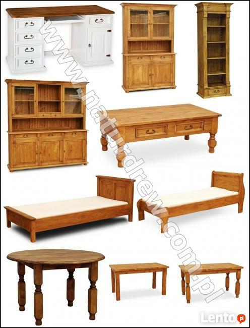 Nowe Meble Woskowane,Rustyklane,Postarzane,Przecierane,Białe