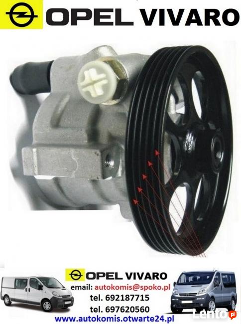 pompa wspomagania OPEL VIVARO 1.9 2.0 2.5 DTI 2.0i 4405479