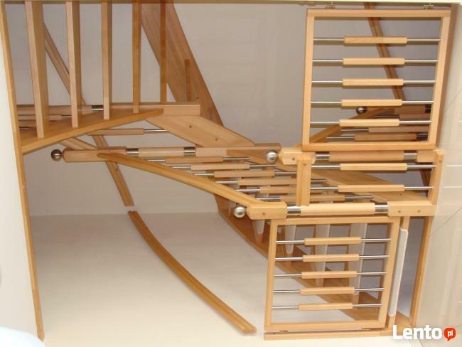 SCHODY DREWNIANE BUKOWE