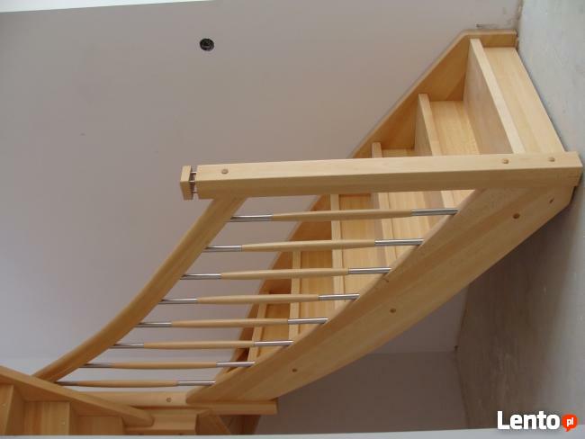 SCHODY DREWNIANE BUKOWE