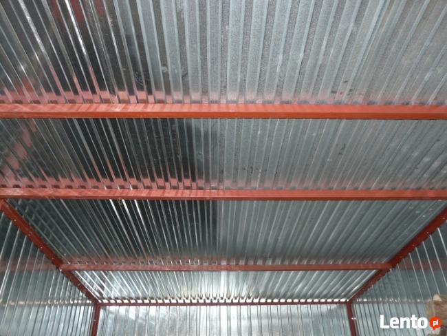 GARAŻE BLASZANE, WIATY, KOMÓRKI