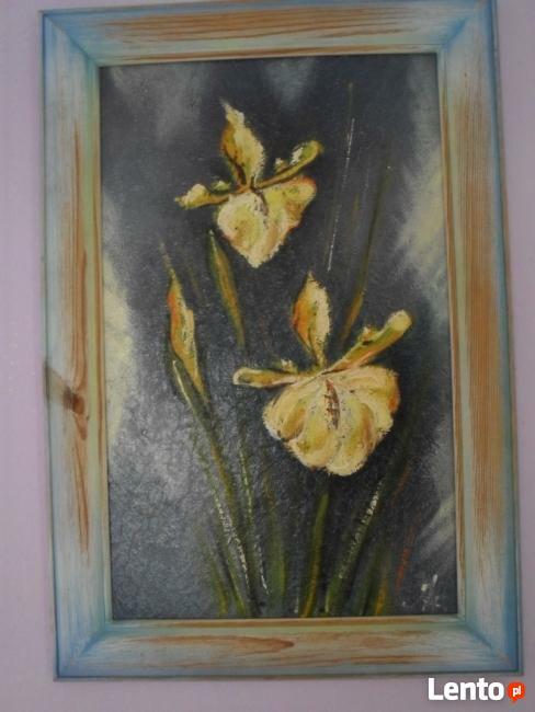 Obraz olejny z ramą 53x37 cm