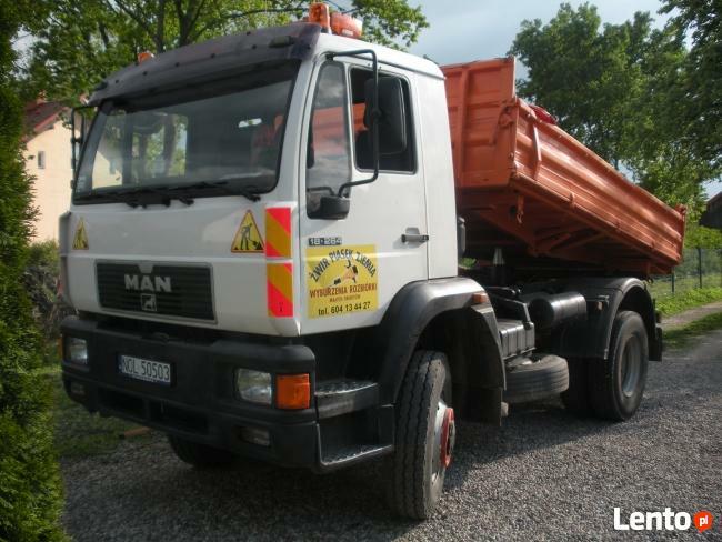 wywóz śniegu Olsztyn załadunek w Olsztynie piasek na zimę