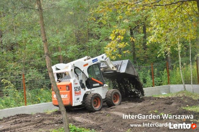 Usługi Minikoparka Miniładowarka Bobcat Warszawa i okolice