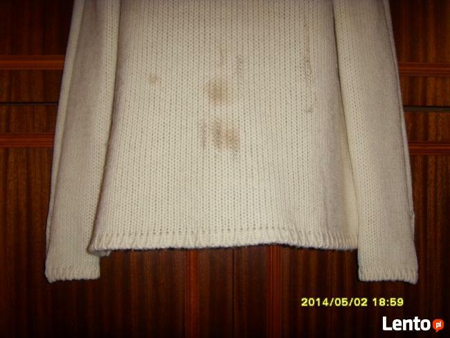 KREMOWY DAMSKI GOLF XL =WROCŁAW=