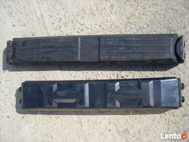 Nakładki gumowe na gąsienice stalowe JCB, Komatsu, CAT