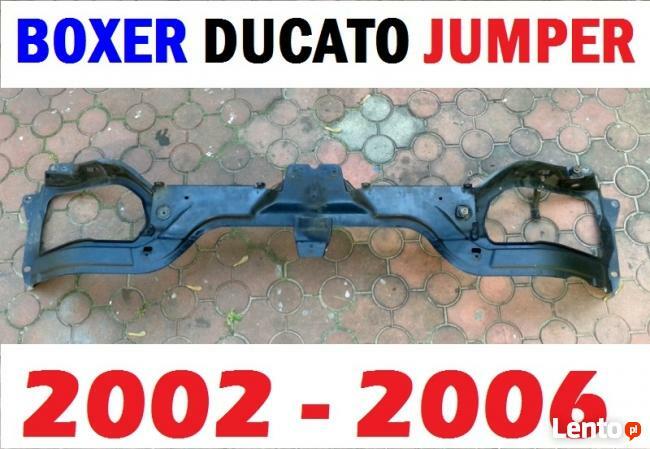 Wzmocnienie pas przedni okular Ducato Boxer Jumper 2002-2006