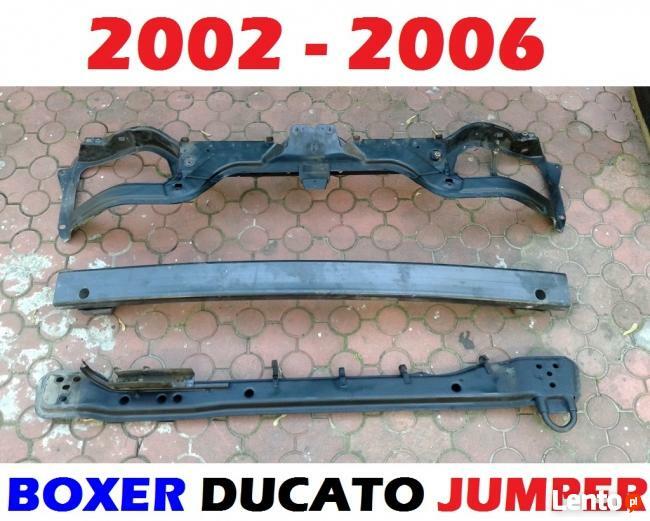 Wzmocnienie czołowe pas przedni okular Fiat Ducato Boxer 02-