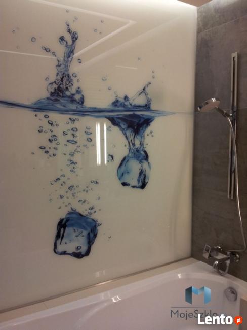 Lustra, Lacobel, Panele szklane z grafiką, Kabiny prysznicowe