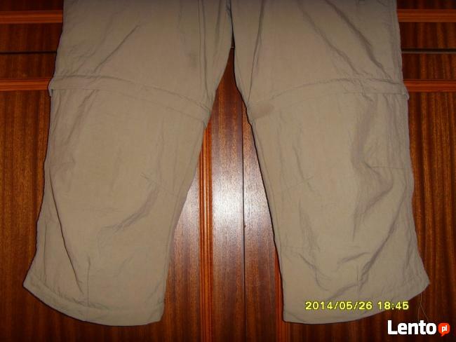 LETNIE SPODNIE SPORTOWE KHAKI 2w1„McKINLEY” =WROCŁAW=