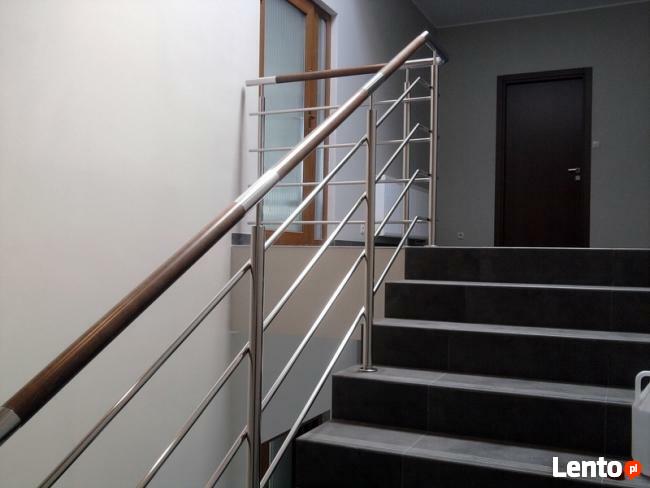 Balustrady nierdzewne, poręcze, itp