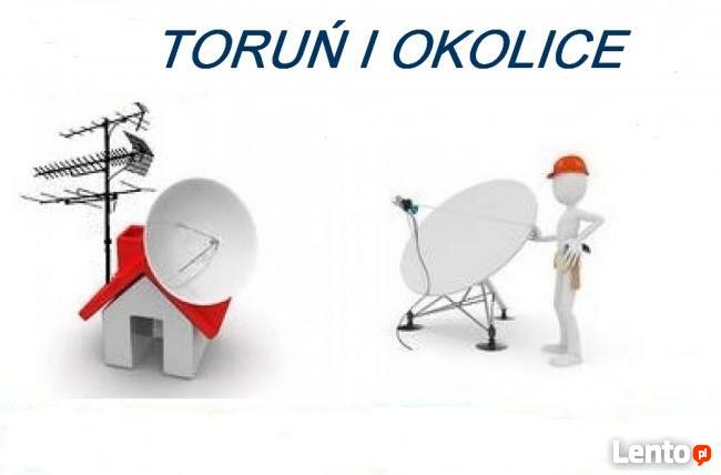 Montaż anten satelitarnych naziemnych DVBT wieszanie TV