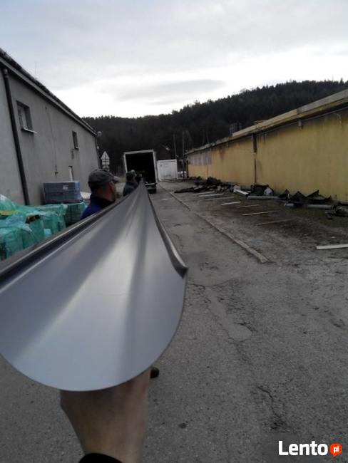 Rynny stalowe na dowolną długość RUUKKI rynna na wymiar