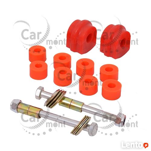 TULEJA+ŁĄCZNIK STABILIZATORA PRZEDNIEGO X2 NISSAN PICKUP D22