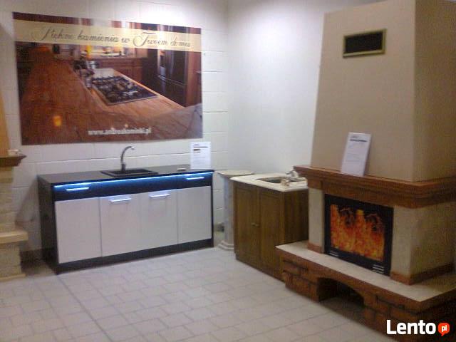 kominki - blaty kuchenne - schody granit