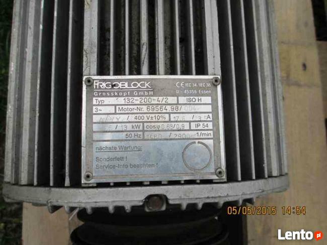 2x Silnik elektryczny 3 fazy moc 12 i 13 kw