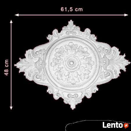 rozeta gipsowa rozety sztukateria gipsowa dekor z gipsu gips