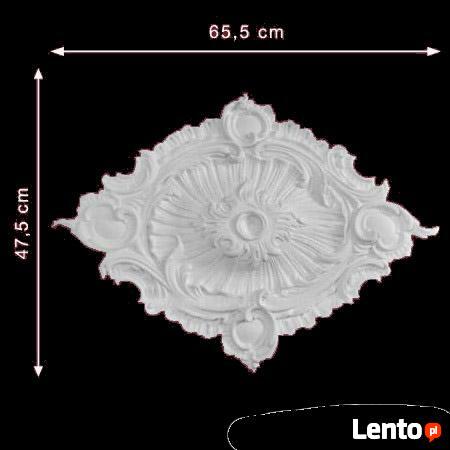 rozeta gipsowa rozety sztukateria gipsowa dekor z gipsu gips